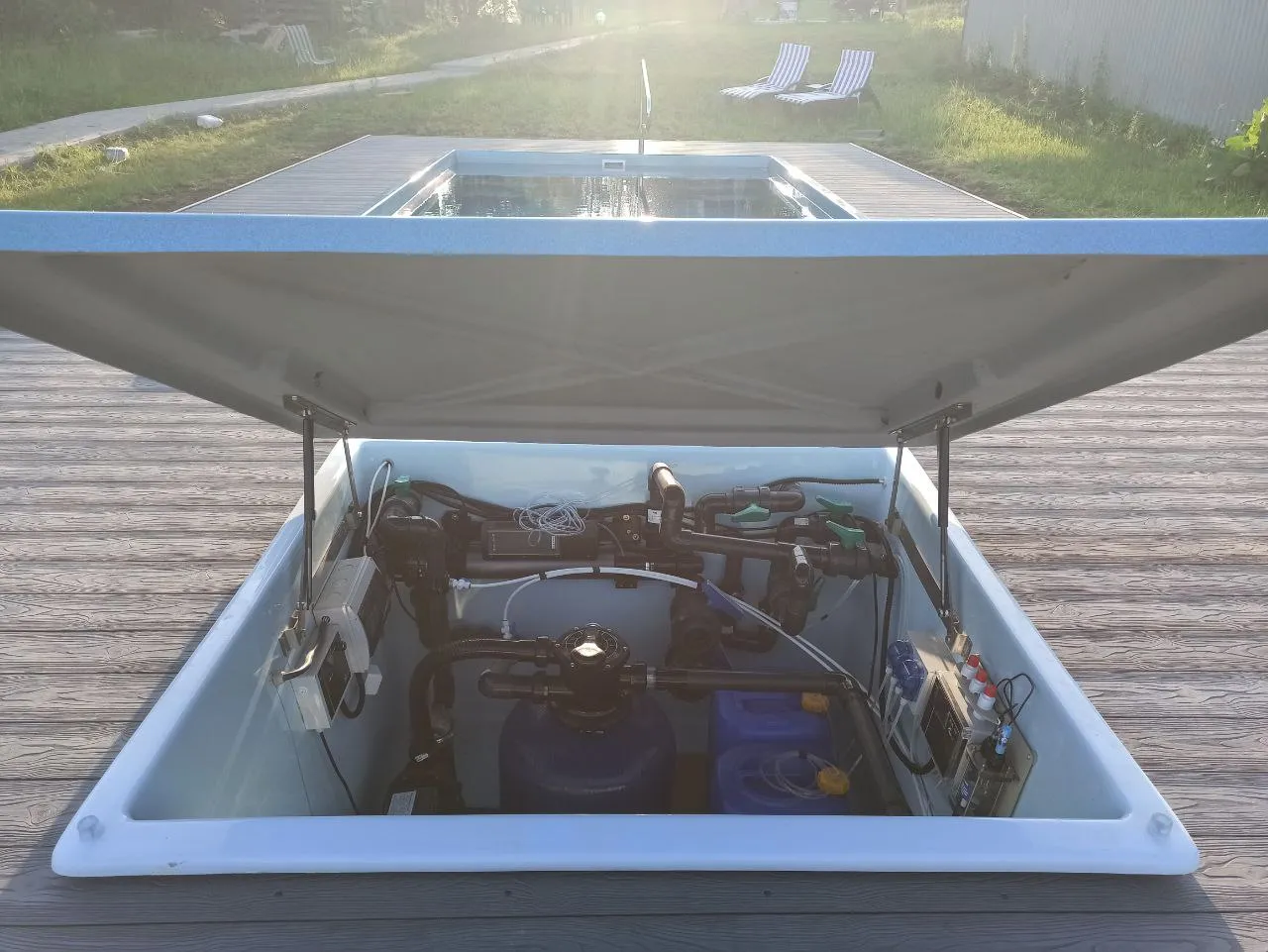 Скрытая система фильтрации